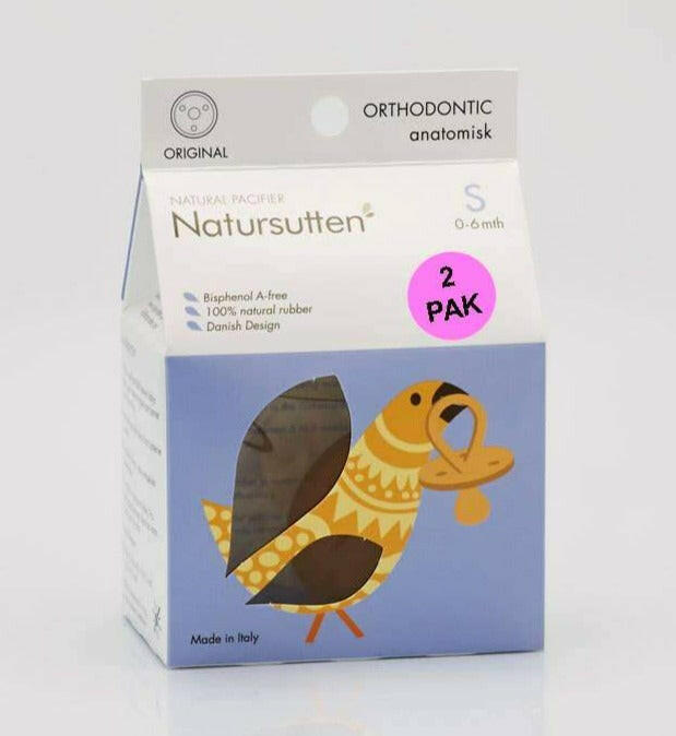 Natursutten® Original Ortho Pacifier - Small 2-PACK Feeding Natursutten®