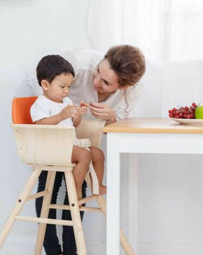 High Chair - Orange  PlanToys
