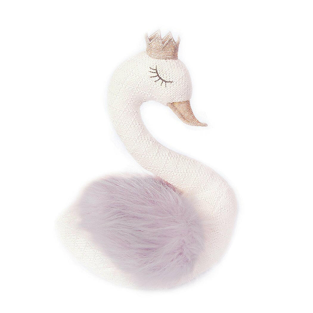 'Sofi' Princess Swan Knit Stuffed Animal Stuffed Toy MON AMI