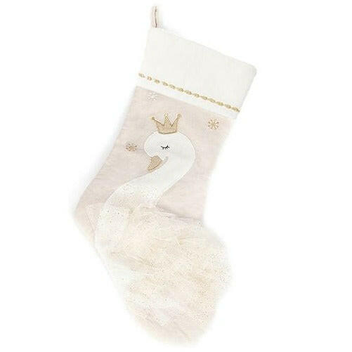 Swan Princess Christmas Stocking Stocking MON AMI