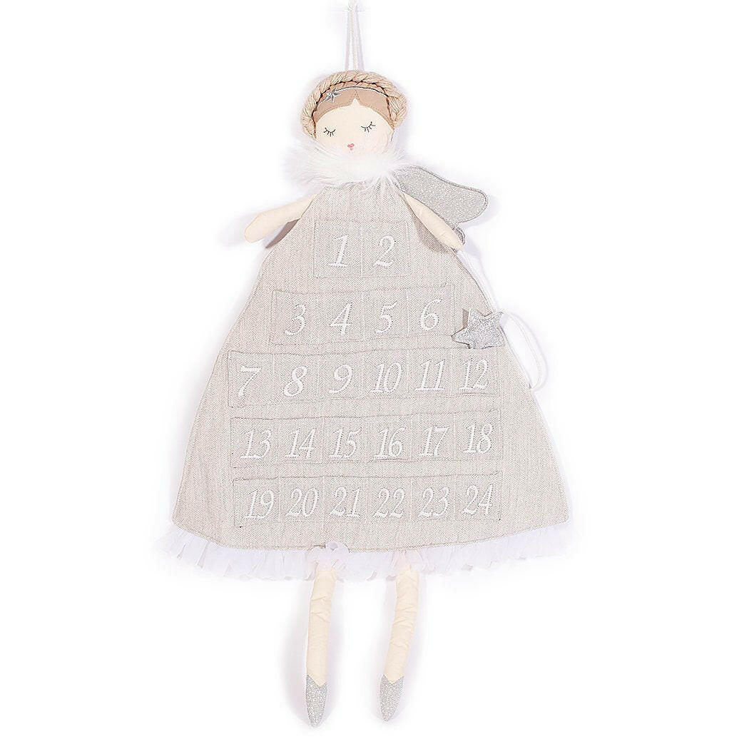 Silver Angel Christmas Advent Calendar Calendar MON AMI