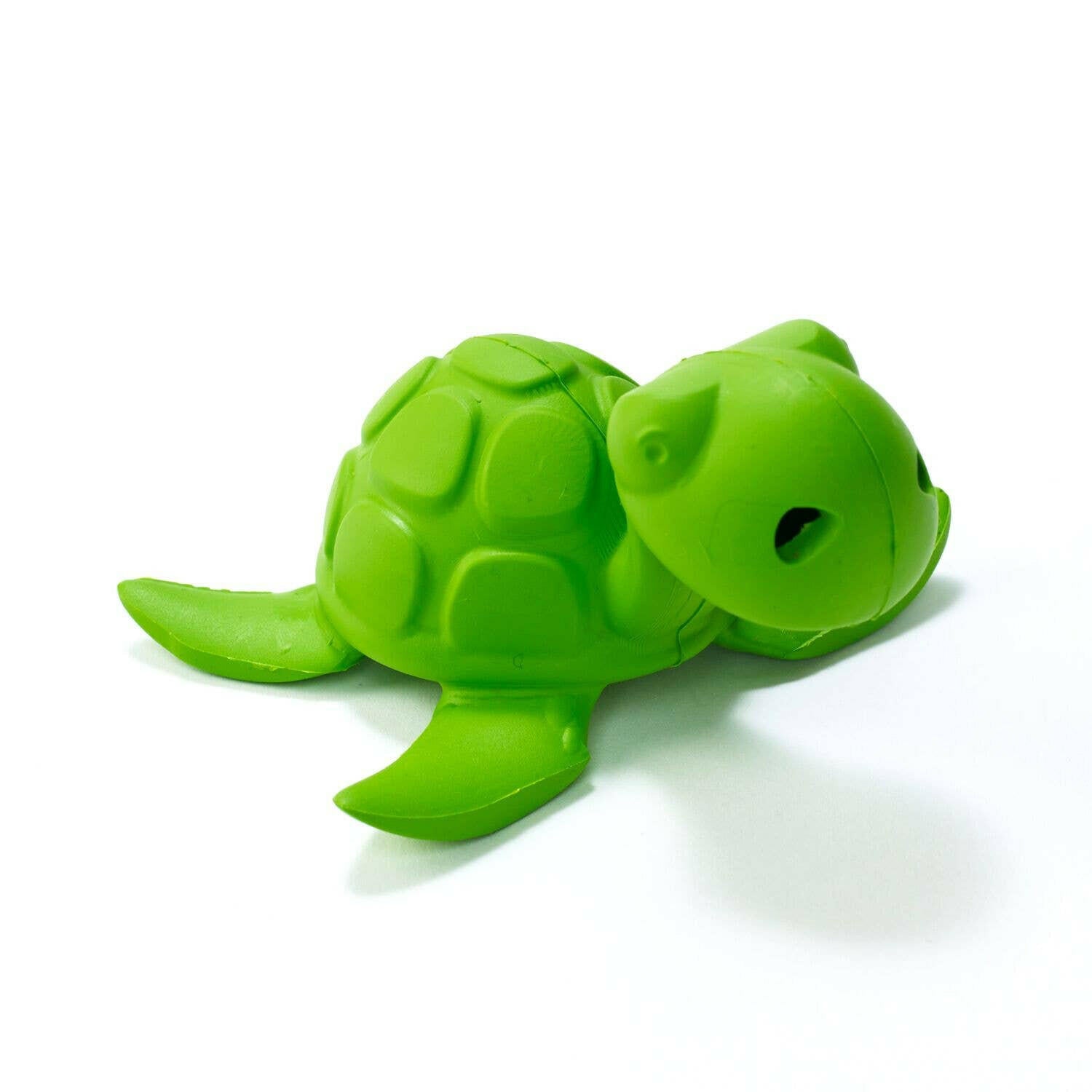 Bathtub Pals - Natural Rubber - Extra Large Drain Holes! - Sea Turtle Bath Toys BeginAgain