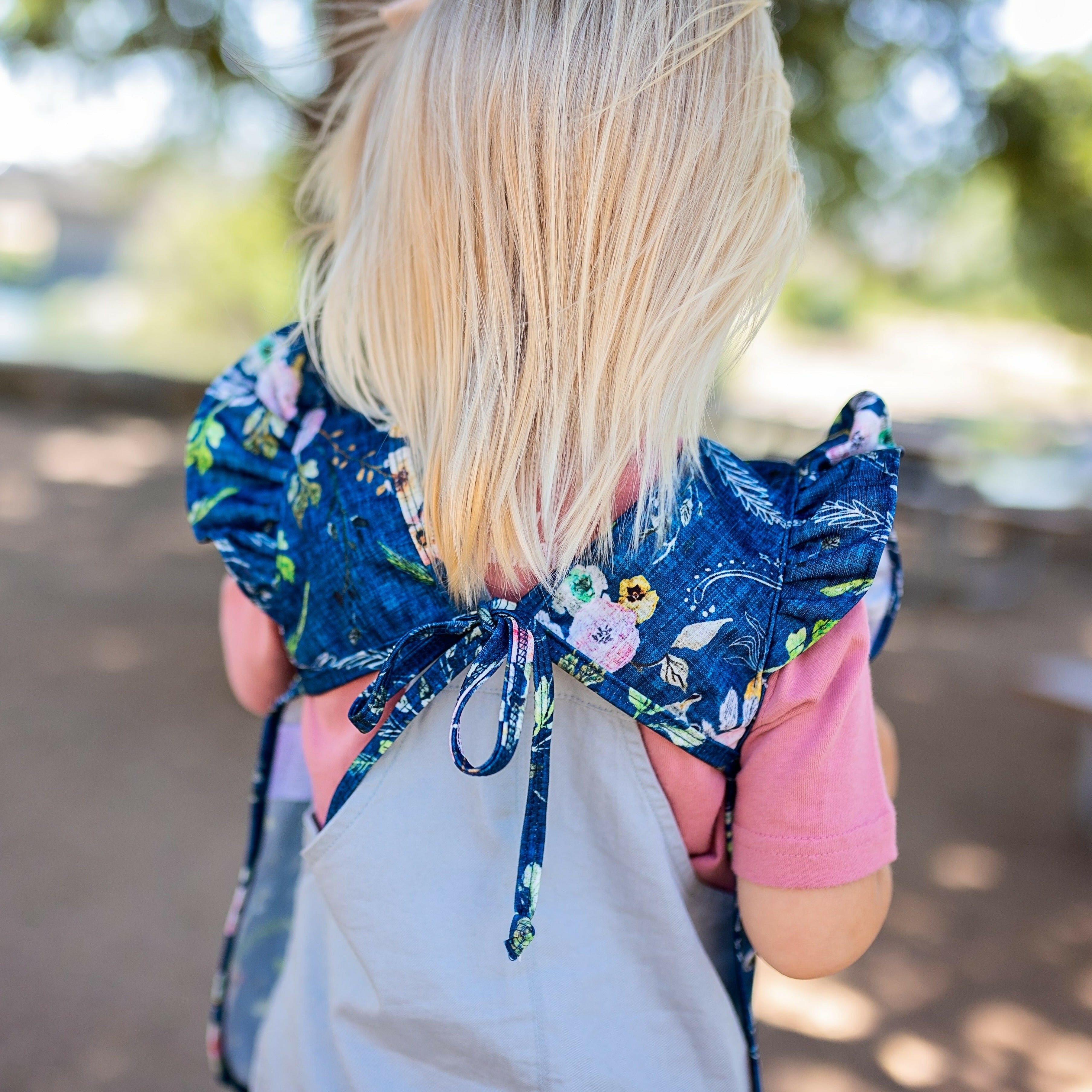 Boho Floral Flutter Bapron BapronBaby