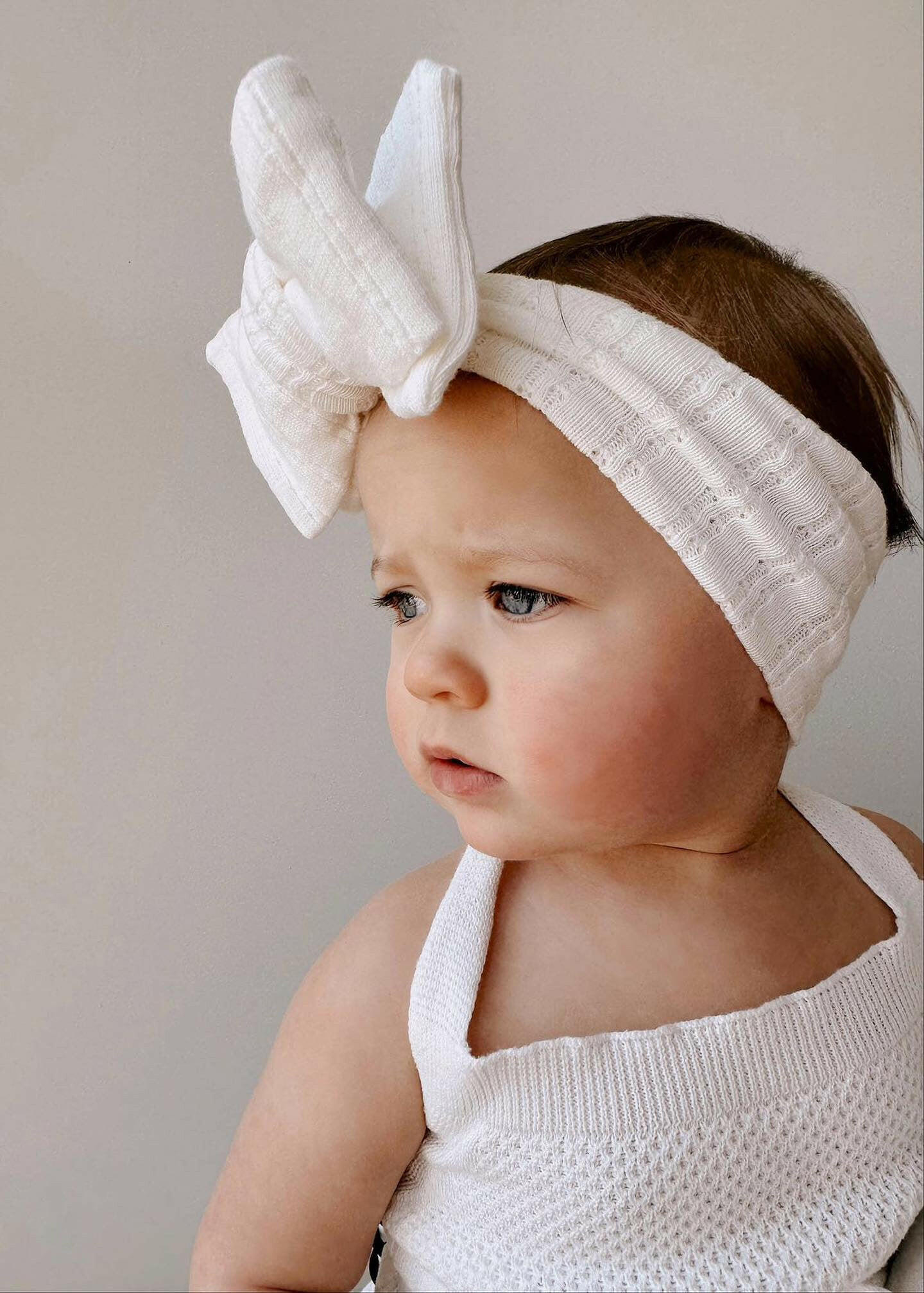 Luna + Luca Sleeveless Ruffle Romper - White Luna + Luca