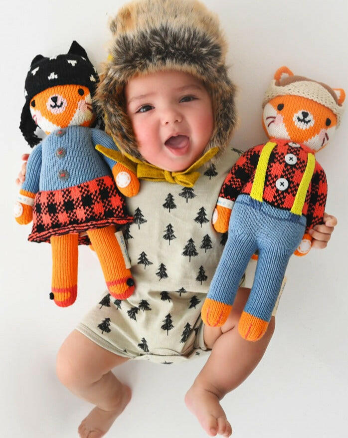 Wyatt the Fox Stuffies Cuddle + Kind
