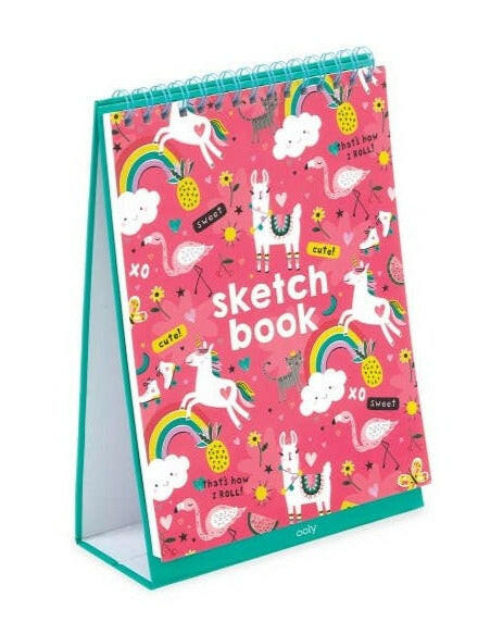 Standing Sketchbook: Funtastic Friends Art Supplies OOLY - Art & School Supplies