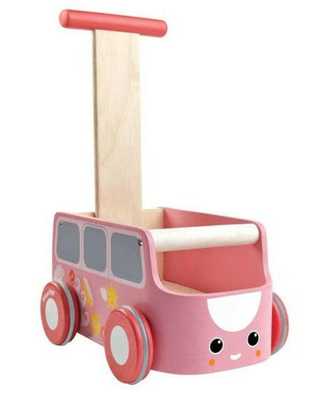 Plan Toys Van Walker - Pink Kids Toys PlanToys