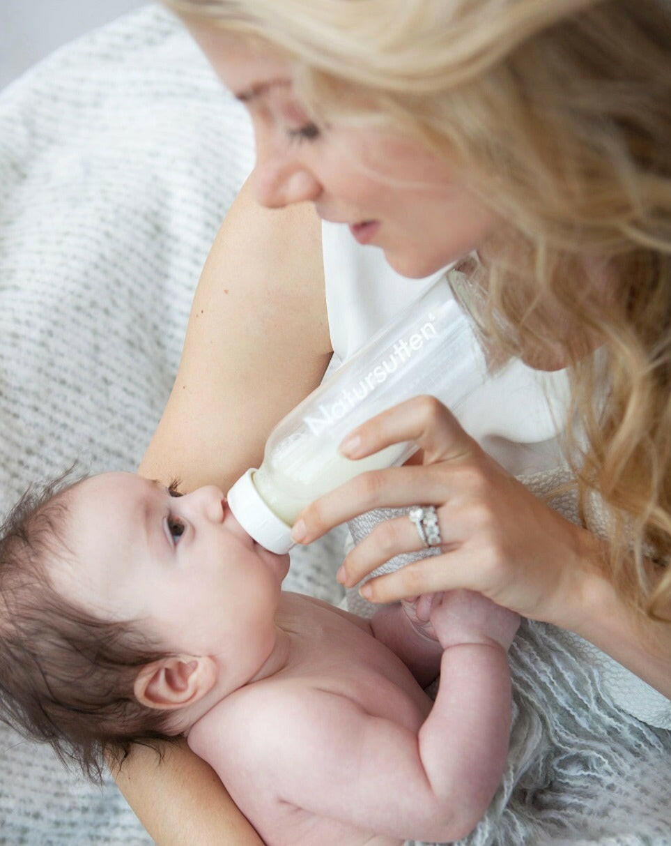 Natursutten® Glass Baby 8oz Bottles - 2 Pack Feeding Natursutten®
