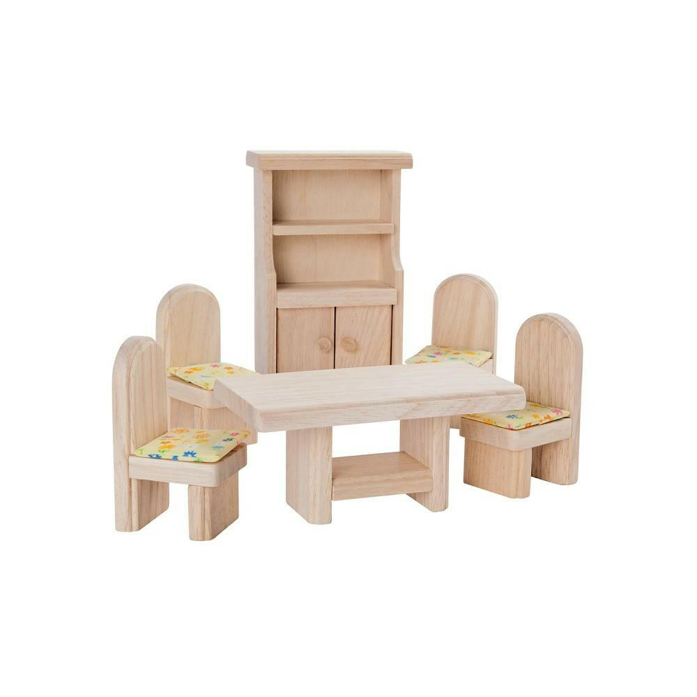 Plan Toys Dining Room Classic Dollhouse Furniture PlanToys