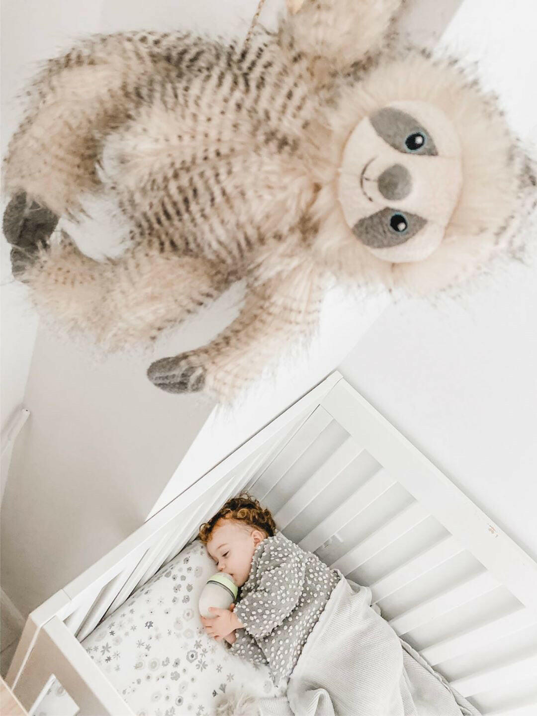 'Simon' Sloth Luxe Fur Plush Toy Stuffed Toy MON AMI