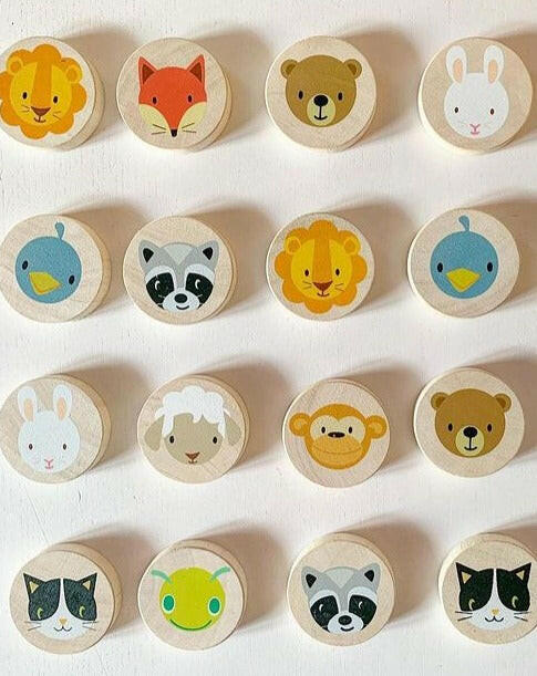 Clever Cat Memory Game Wooden Toys Tender Leaf