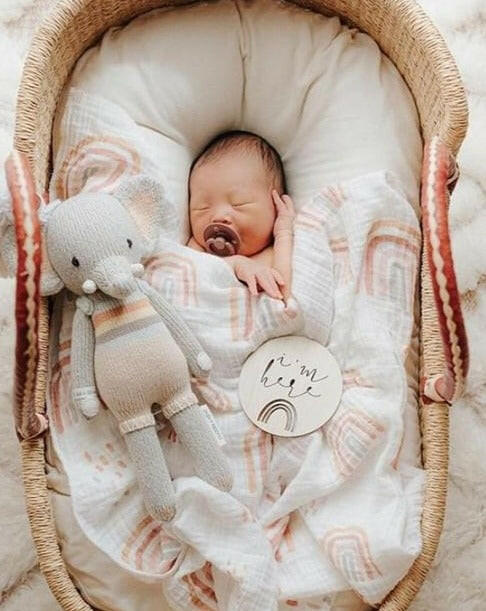 Evan the Elephant Stuffies Cuddle + Kind