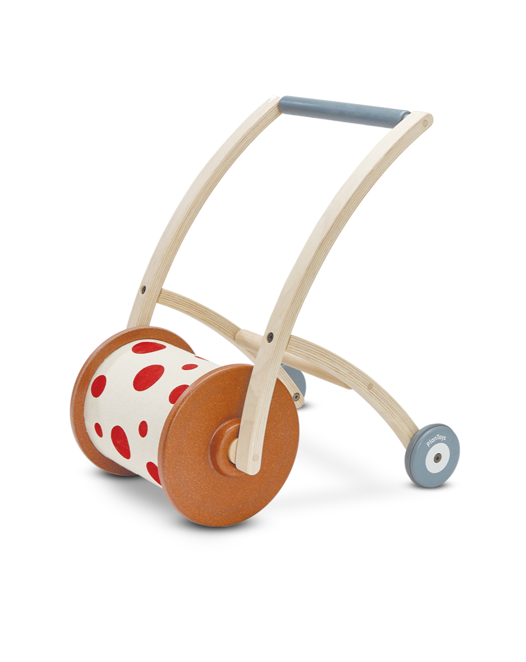 PlanToys Carrello Primi Passi e Sonaglio in Legno, Roll n Walk