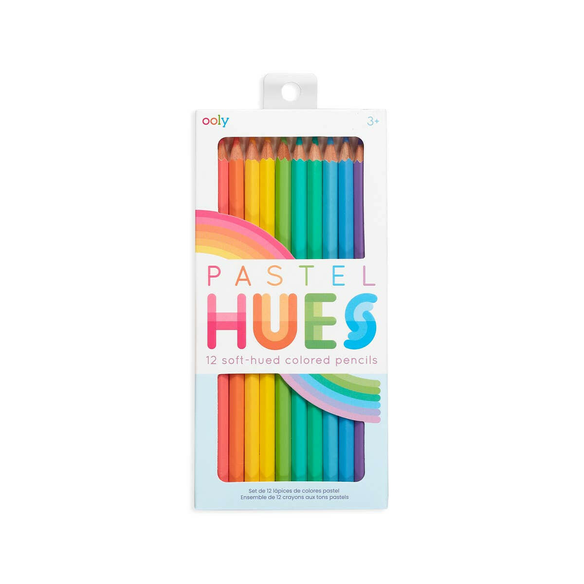 Pastel Hues Colored Pencils - Set of 12 Art Supplies OOLY - Art & School Supplies