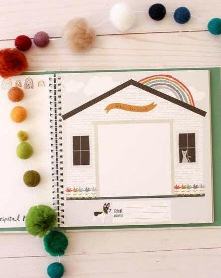 Little Rainbow Memory Book Children's Book Lucy Darling