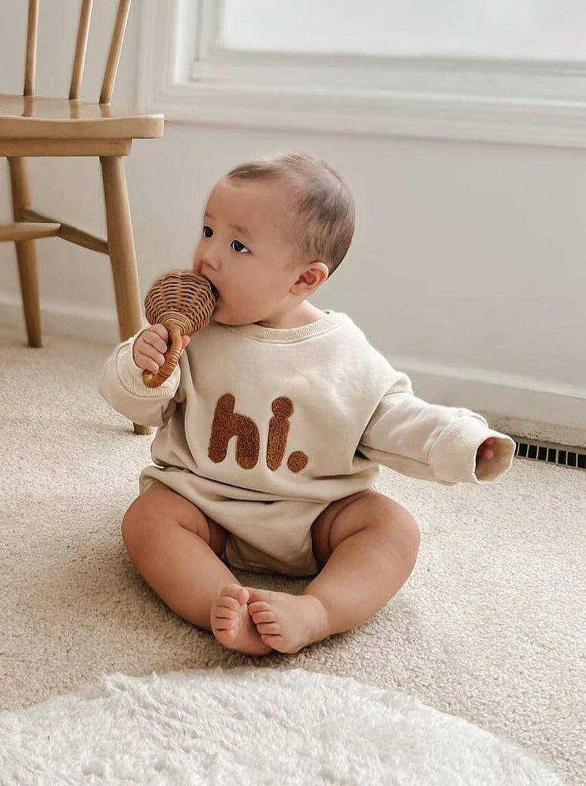 "hi." Bubble Romper 18-24 Months Luna + Luca