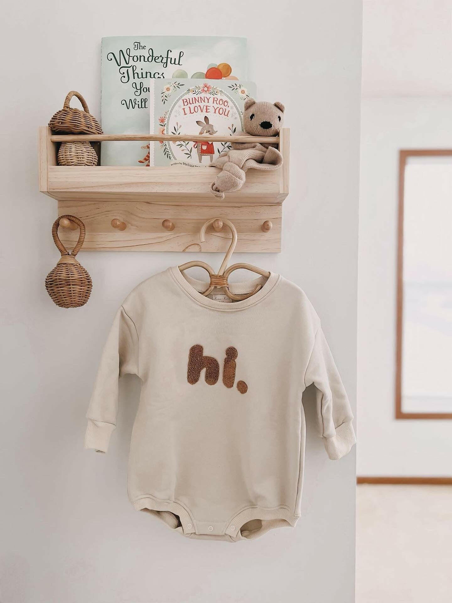 "hi." Bubble Romper 18-24 Months Luna + Luca