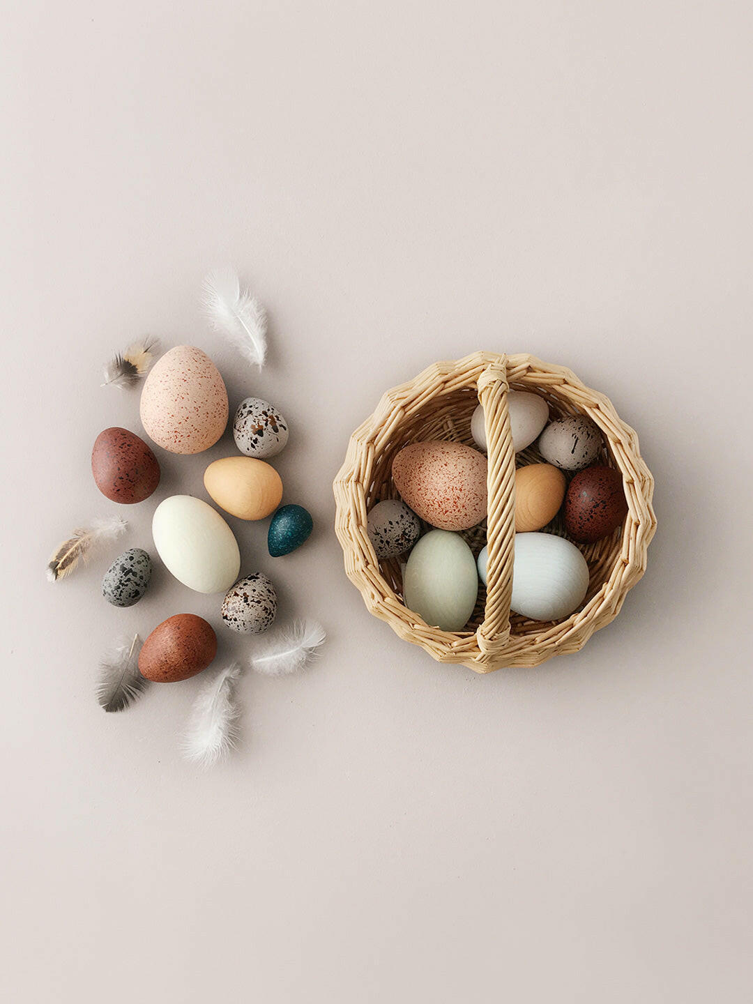 A Dozen Bird Eggs Wooden Toys Moon Picnic