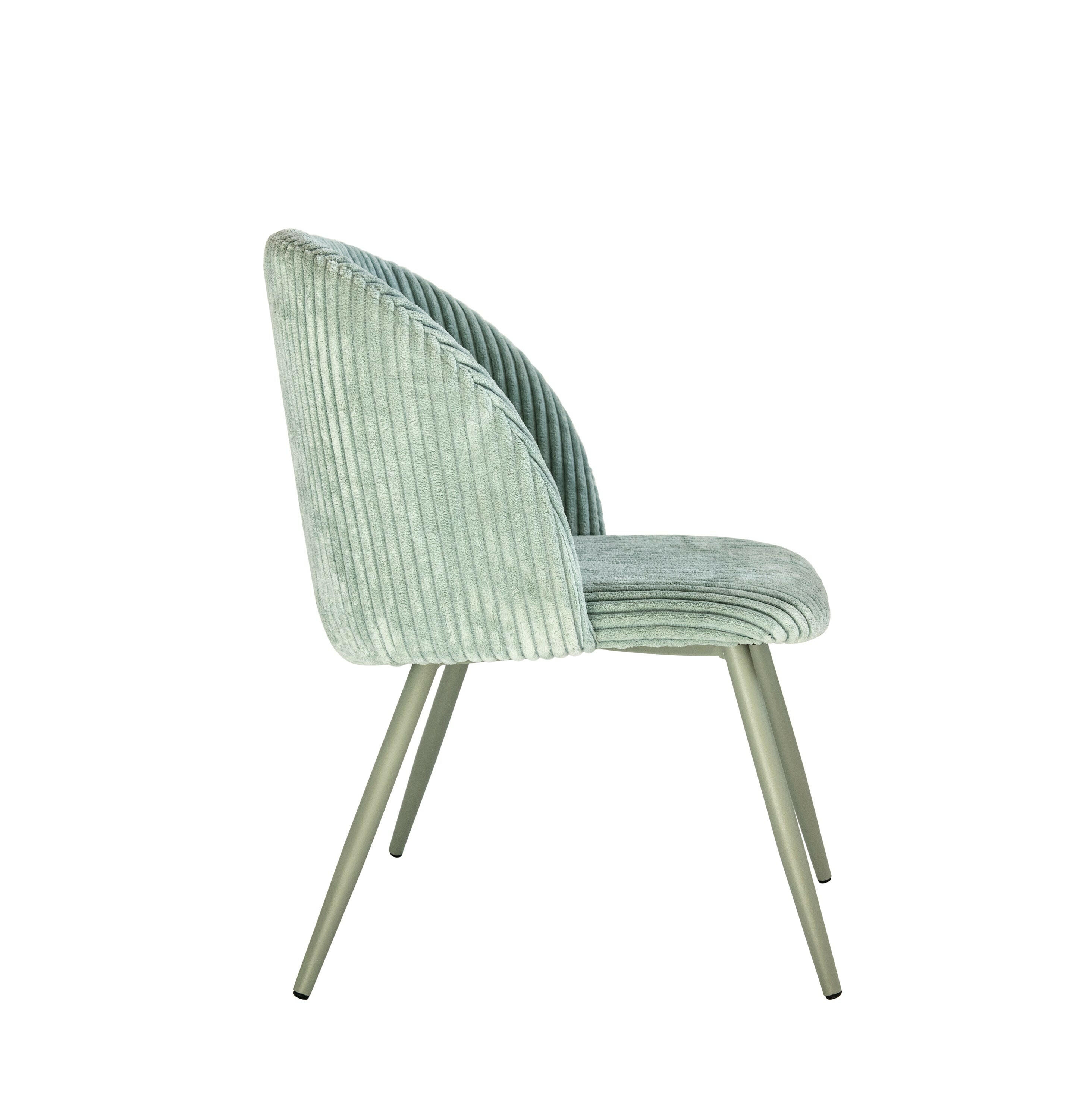 Cotton Corduroy Modern Kids Chairs - Mint Playroom Furniture Bloomingville