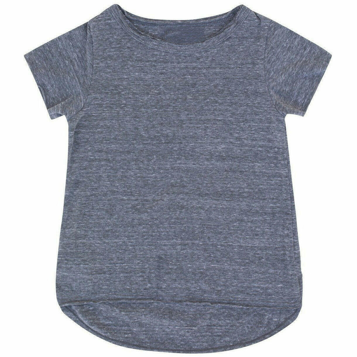 Asher Tee Heather Grey Tees Be Mi Los Angeles