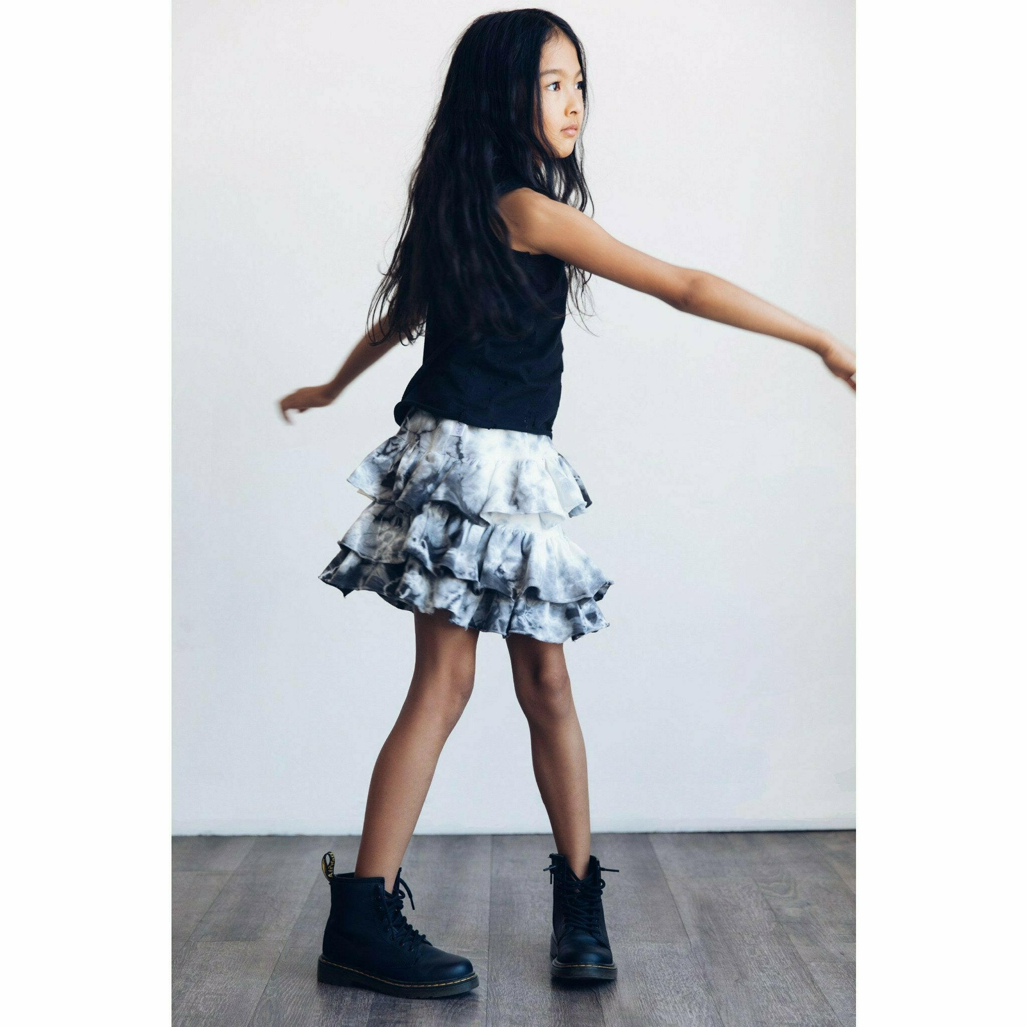 Organic Gigi Skirt Marble Tie Dye Skirts Be Mi Los Angeles