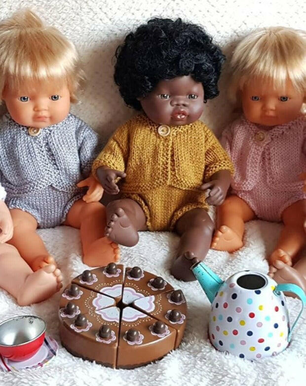 Baby Girl Doll - African Dolls Miniland