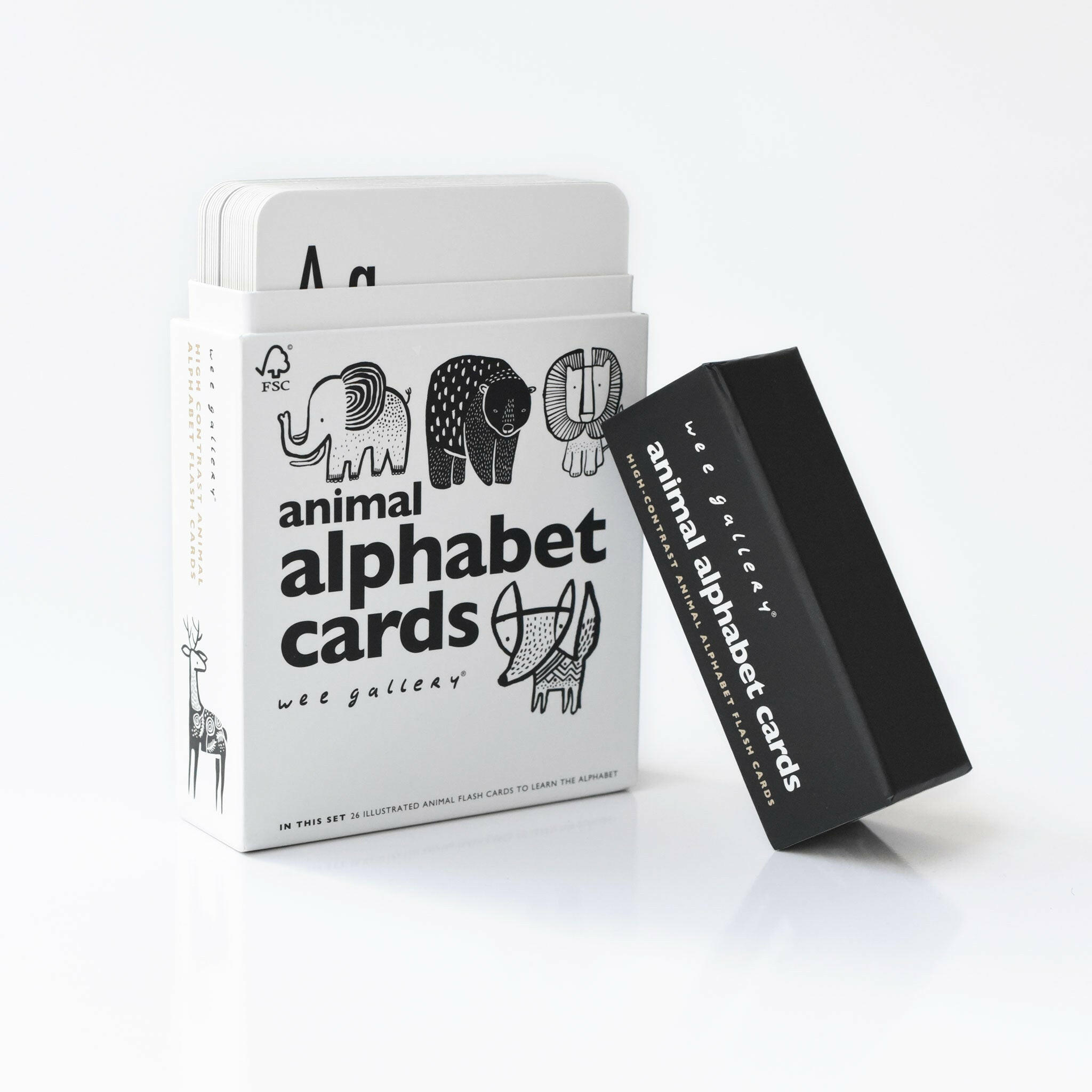 Animal Alphabet Cards Learning Cards Wee Gallery