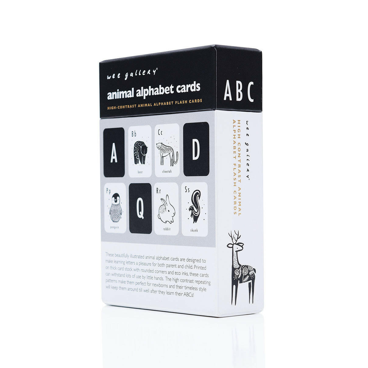 Animal Alphabet Cards Learning Cards Wee Gallery