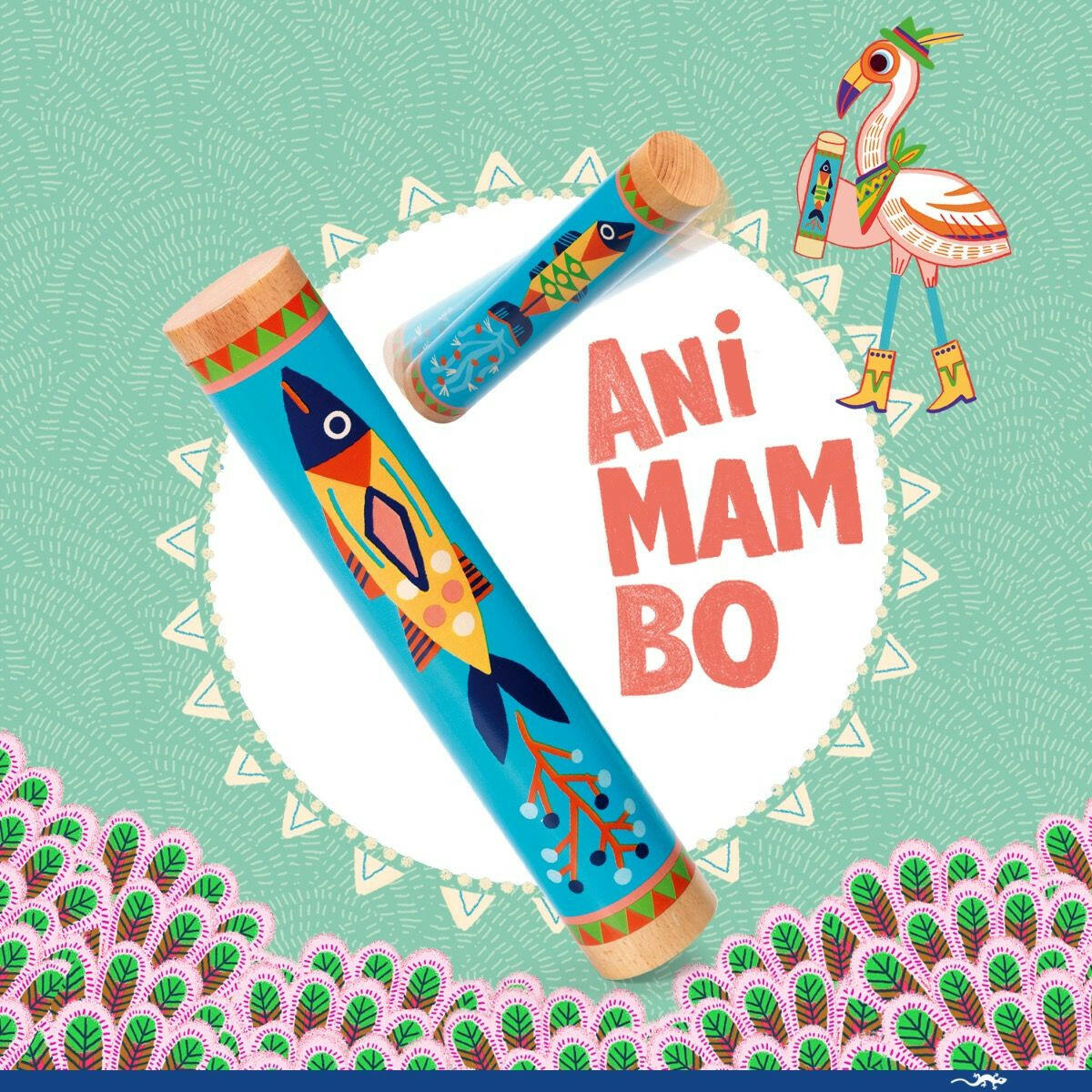 Animambo Rainstick Musical Toys Djeco