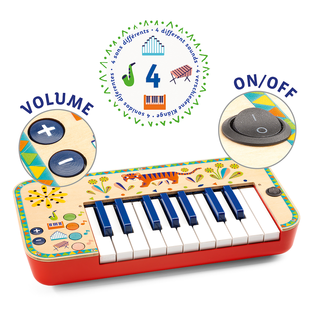 Animambo Synthesizer Musical Toys Djeco
