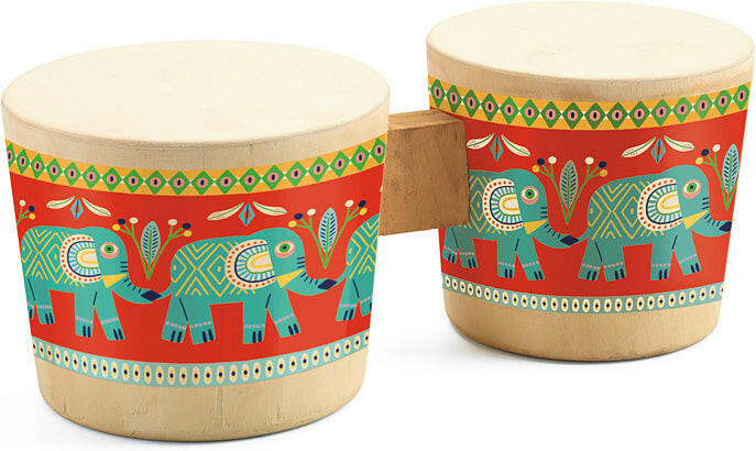 Animambo Bongos Musical Toys Djeco