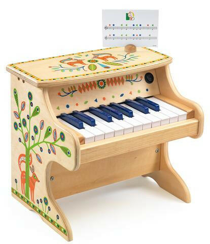 Animambo 18-Key Electric Piano Musical Toys Djeco