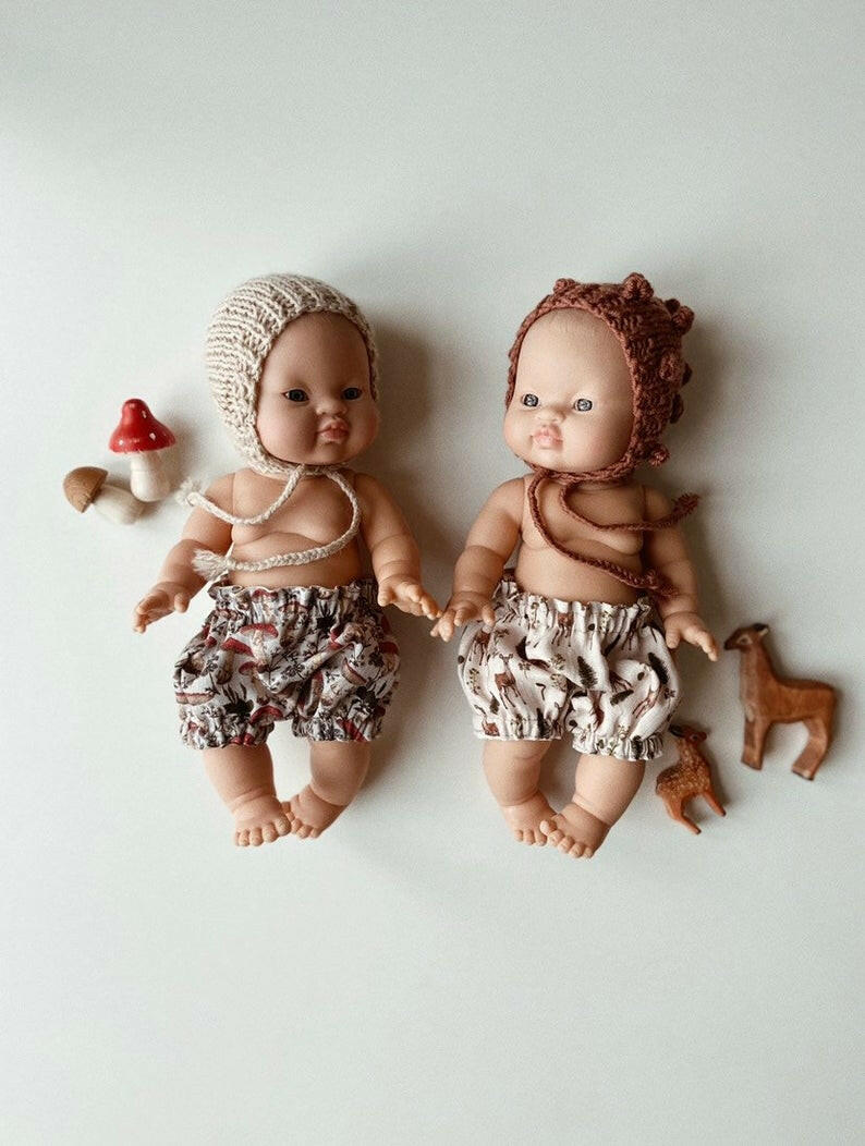 MiniKane Little Asian Baby Boy Doll Blue Eyes