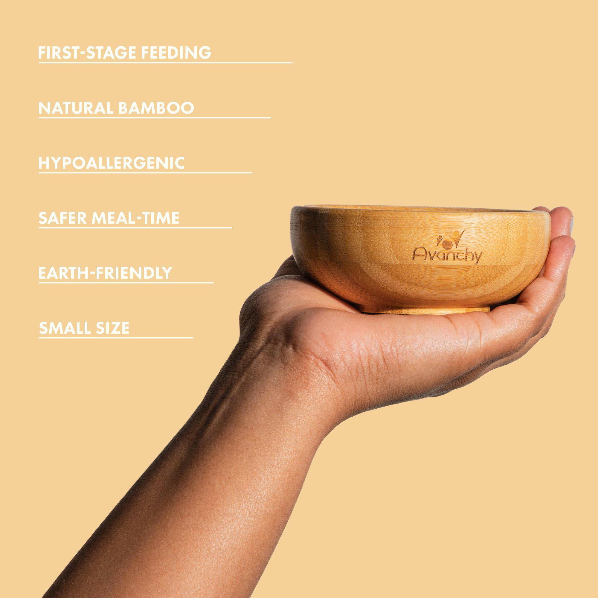 Avanchy La Petite Bamboo Mini Bowl Infant Feeding Avanchy Sustainable Baby Dishware