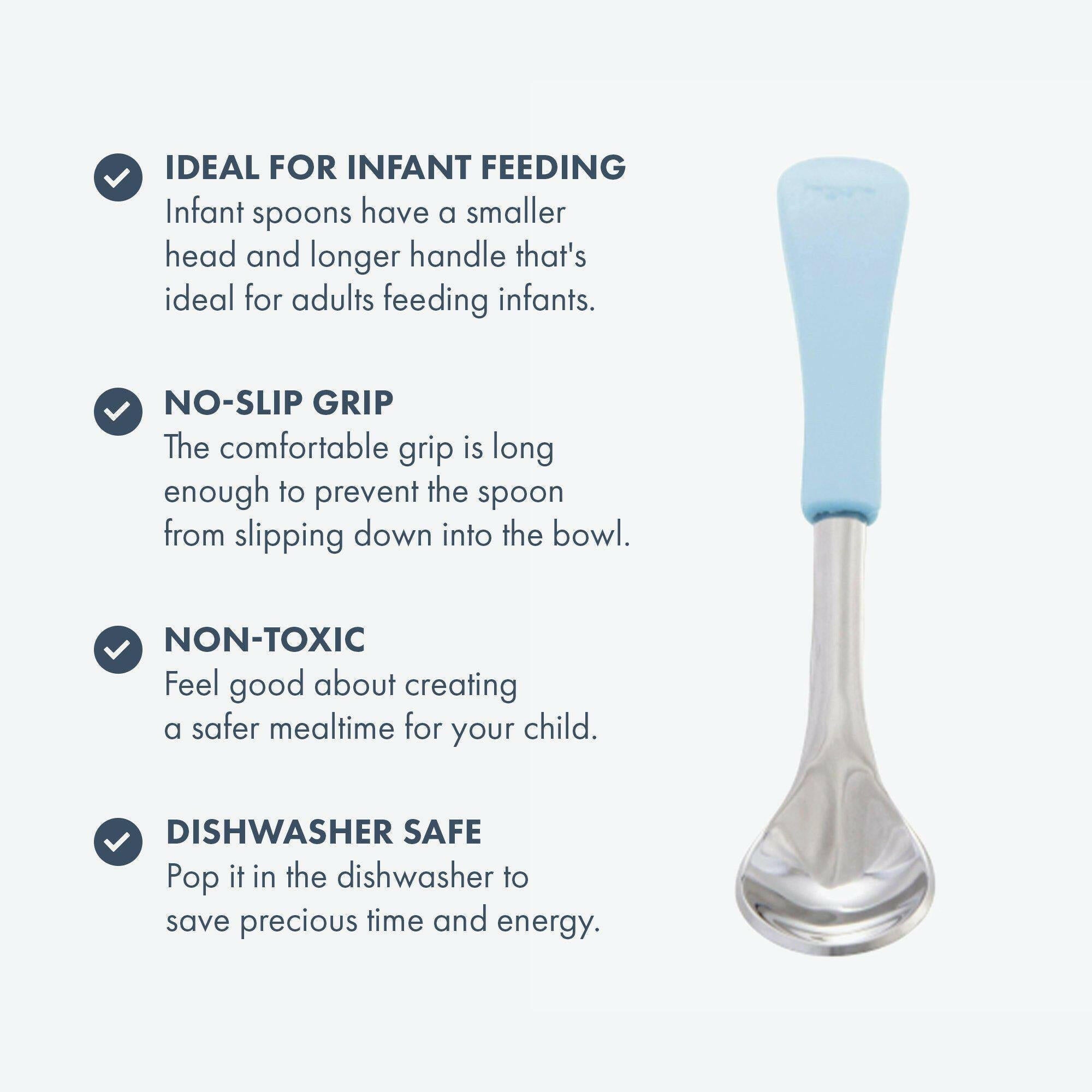 Avanchy Stainless Steel Baby Bowl with Spoon Combo + Air Tight Lid Baby Feeding Avanchy Sustainable Baby Dishware