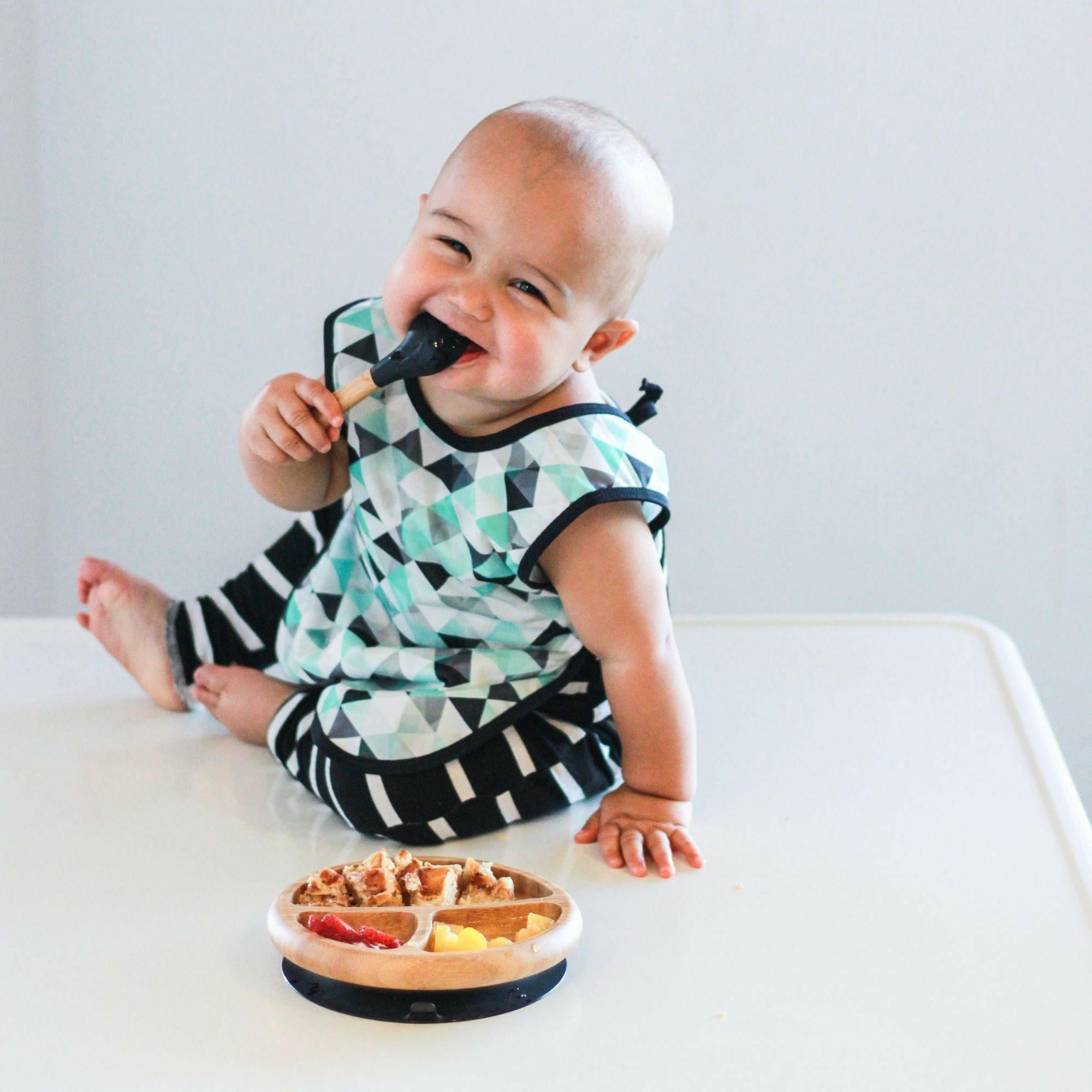 Avanchy Exclusive Monochrome Utensils Bundle Baby Feeding Avanchy Sustainable Baby Dishware
