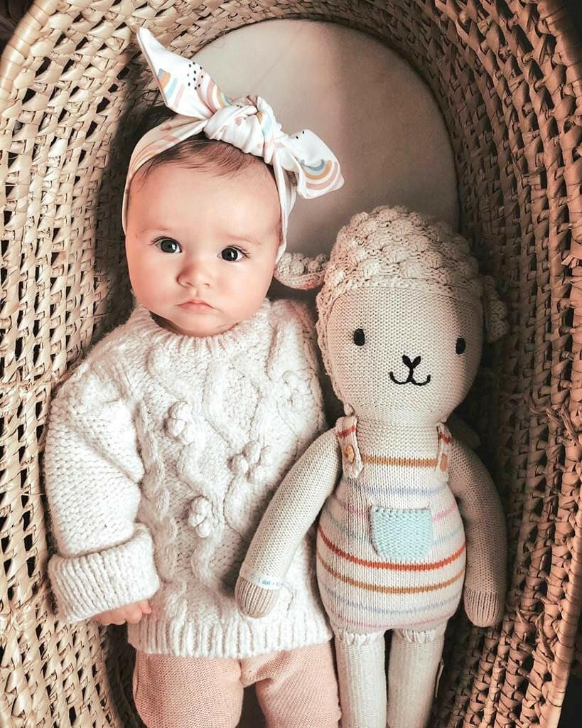 Avery the Lamb Stuffies Cuddle + Kind