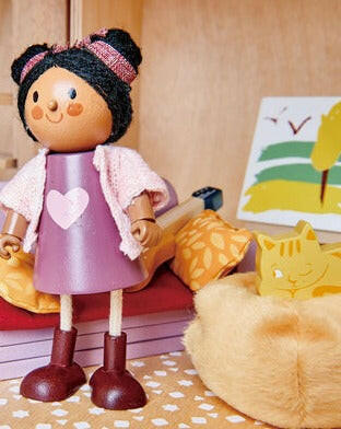 Ayana and her Cat Dolls Tender Leaf