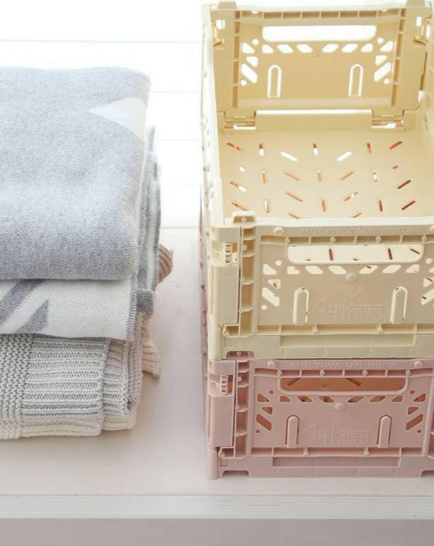 Folding Crate - Banana Toy Storage Aykasa