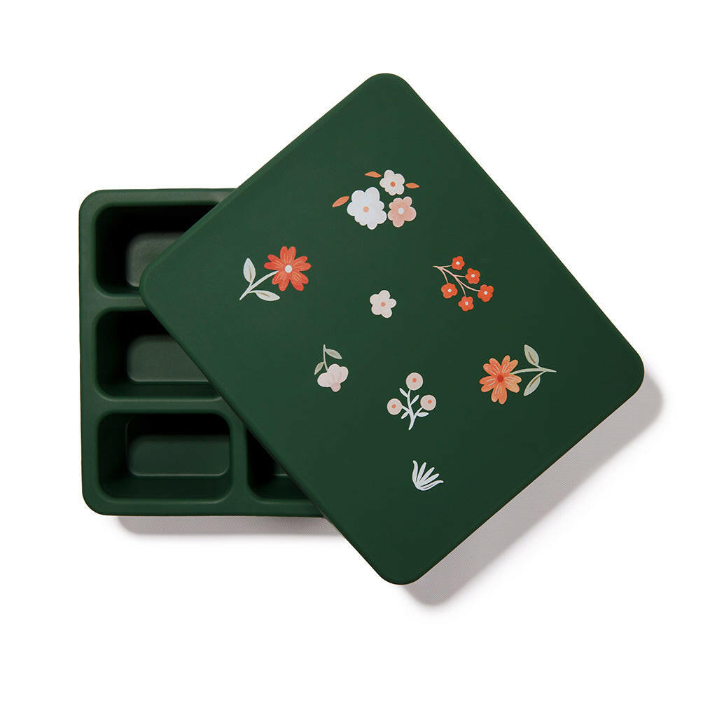 Bento and Lunch Bag Set Neutral with Mini Floral Austin Baby Collection