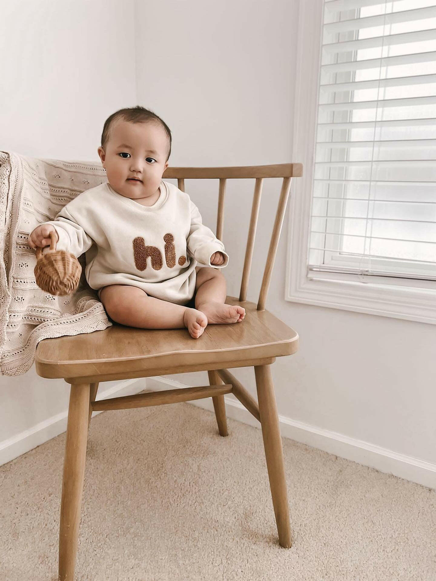 "hi." Bubble Romper 18-24 Months Luna + Luca