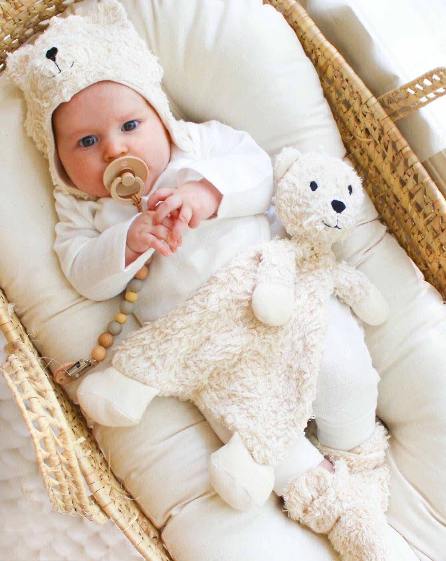 Organic Benny the Bear Snuggle Bear Lovey Lovey Under the Nile