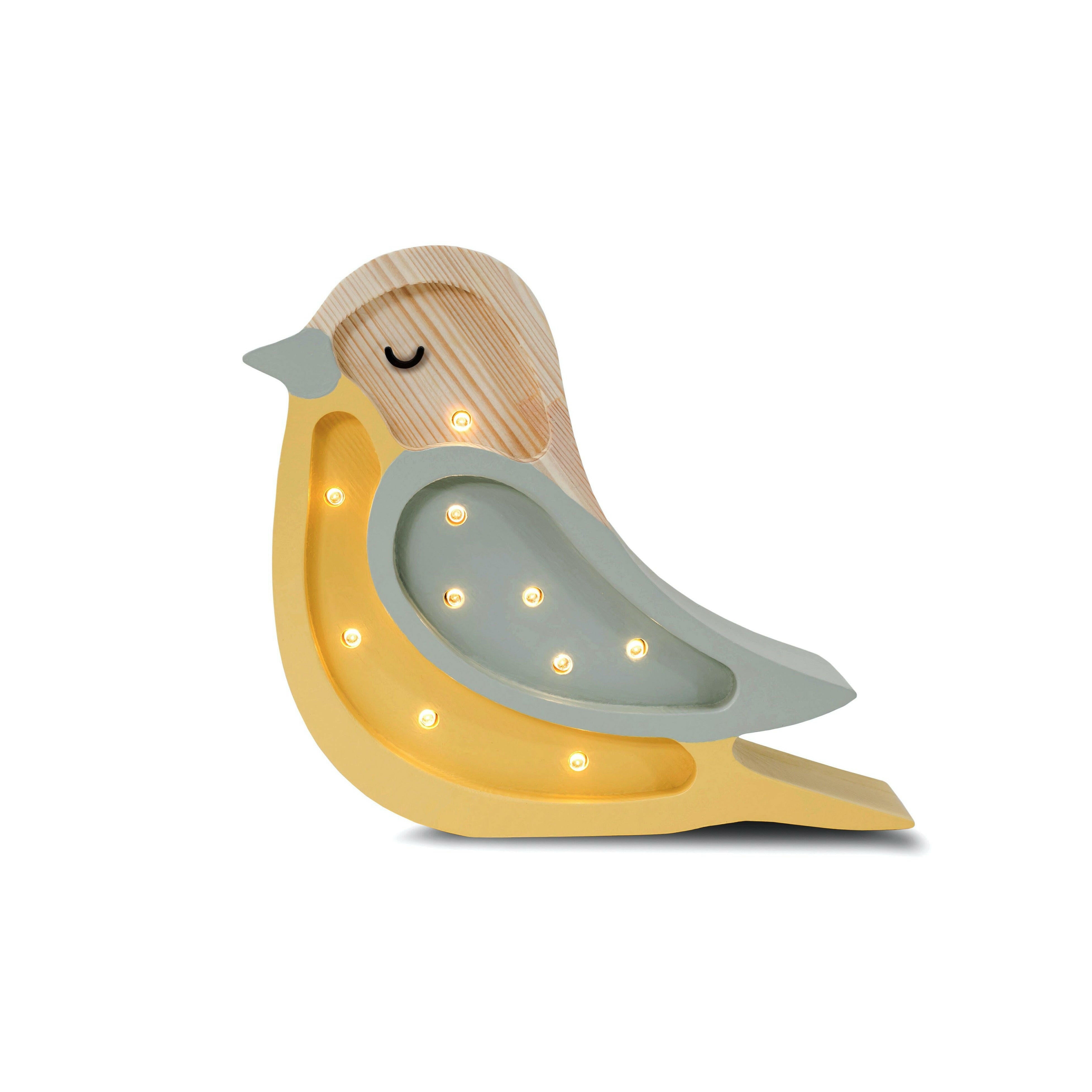 Little Lights Mini Bird Lamp Baby & Toddler Little Lights US Khaki/Mustard