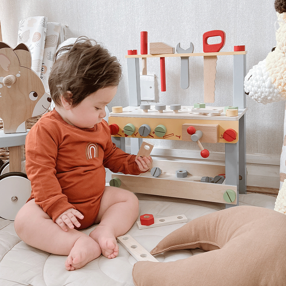 My First Workbench by Bigjigs Toys US Bigjigs Toys US