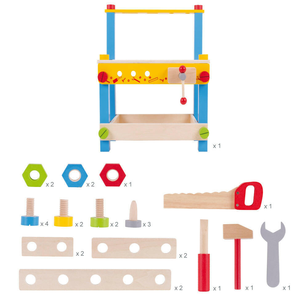 My First Workbench by Bigjigs Toys US Bigjigs Toys US