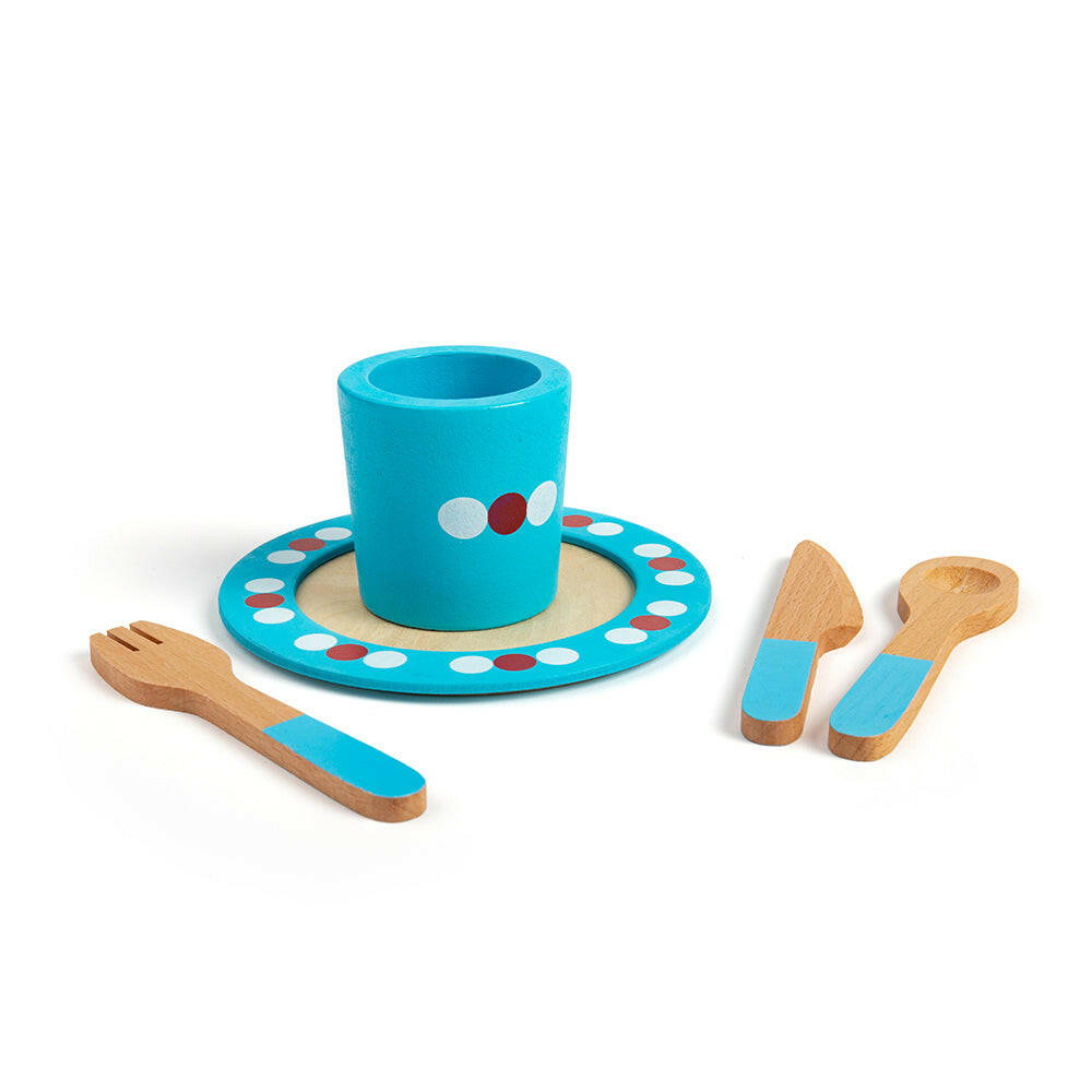 Dinner Service (20 Pieces) by Bigjigs Toys US Bigjigs Toys US