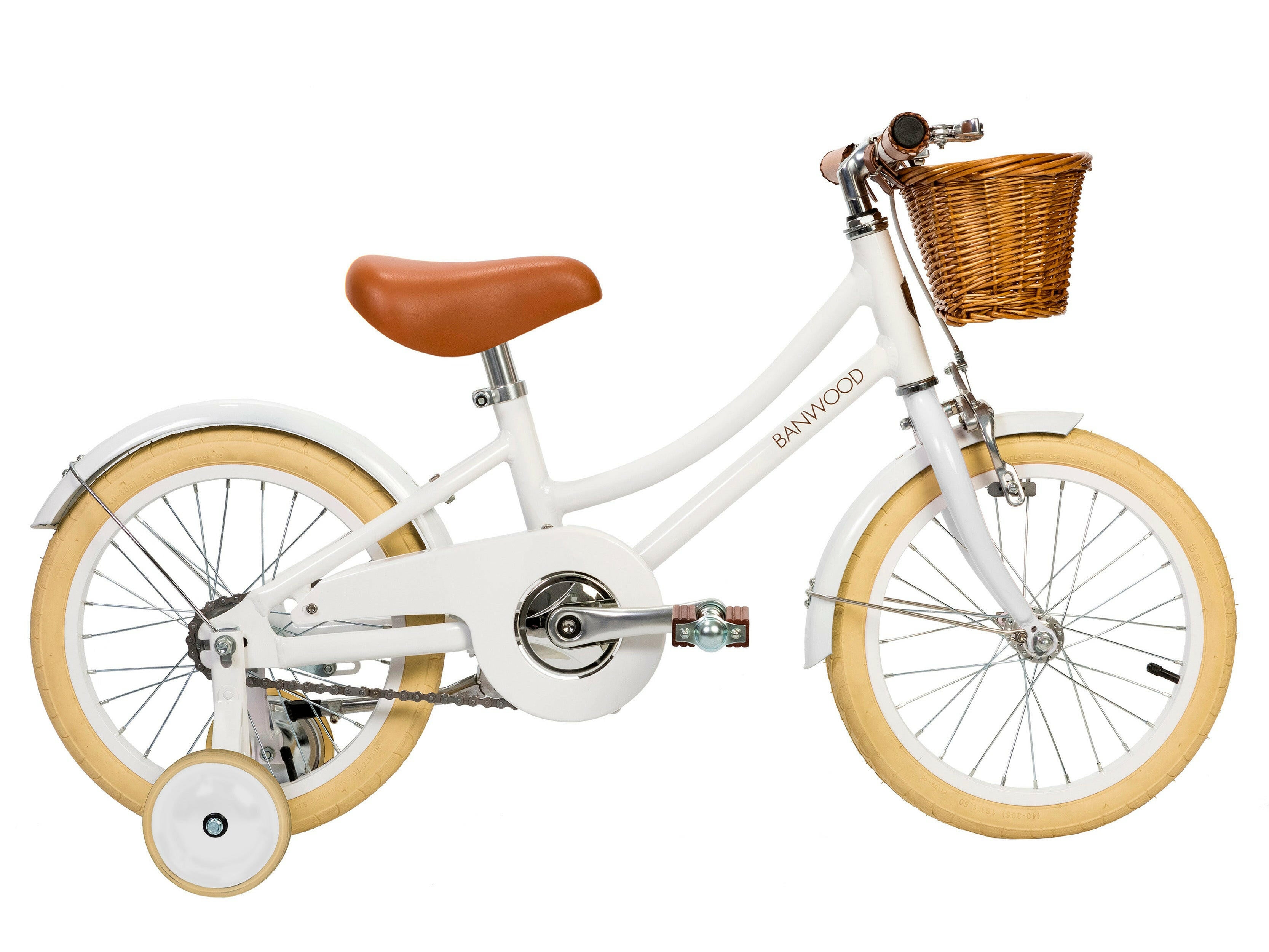 Banwood Classic Bike - White Bikes Banwood