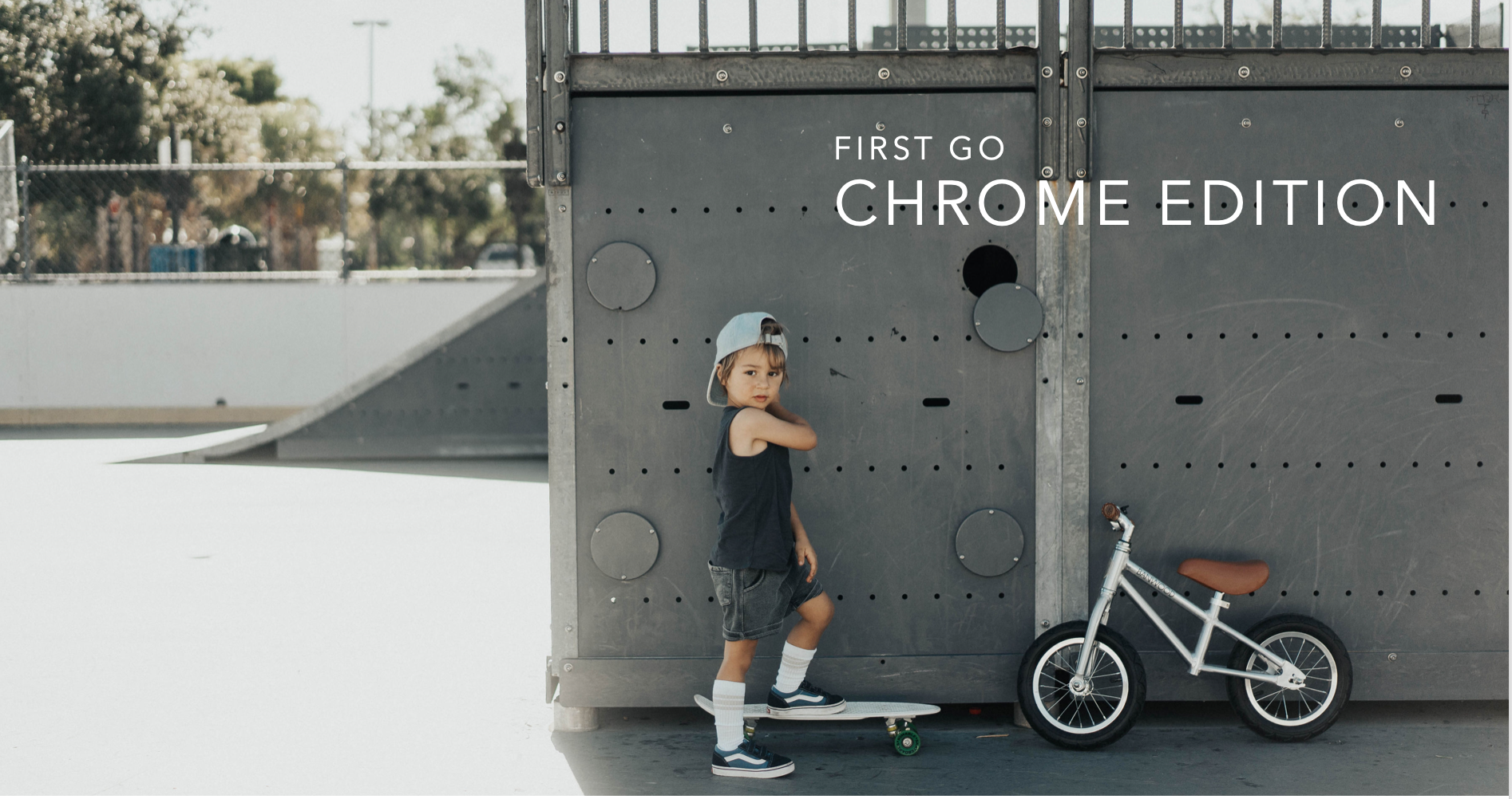 Banwood Bike First Go - Chrome Bikes Banwood