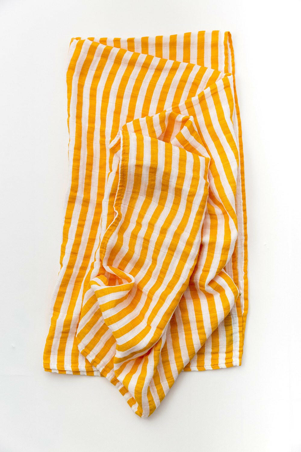 Citrus Stripe Baby Swaddle Baby Essentials Clementine Kids