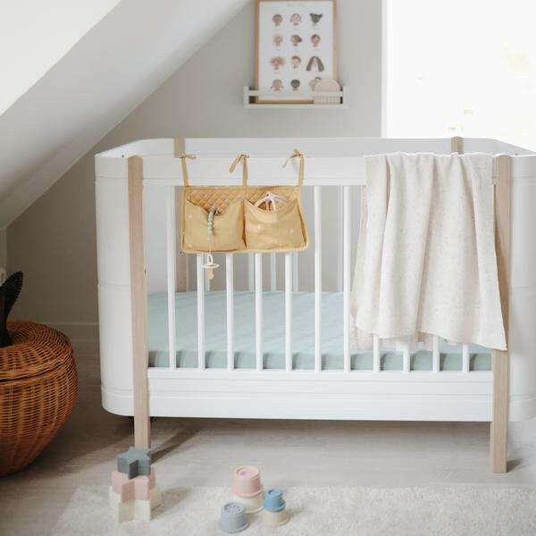 Knitted Confetti Baby Blanket Baby Blankets Mushie